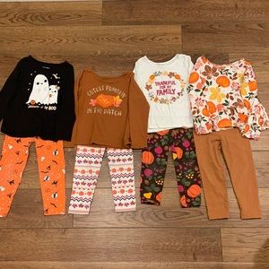 Children’s Place Girls 3T Fall/Halloween outfit bundle